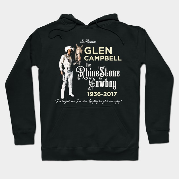 Glen Campbell Tribute Hoodie by woodsman